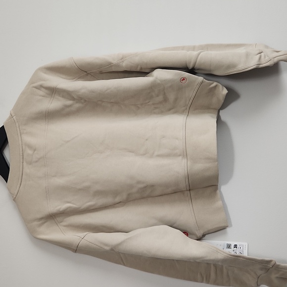 Lululemon NWT Special Edition Team Canada Perfectly Oversized Cropped Crew Sz 6 - Picture 6 of 8